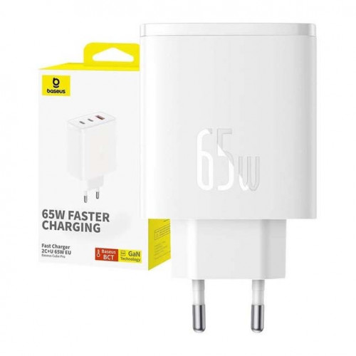 Baseus GaN 5 Cube Pro Charger 65W White (P10152301213-00)