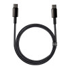 Baseus Tungsten Gold Fast Charging Data Cable 100W 1m Чёрный (CATWJ-01)
