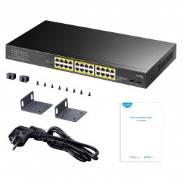 CUDY GS2028PS4 24 PORT L2 MANAGED GIGABIT POE 