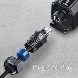 CUDY POE15 Gigabit PoE+ Xarici Suya davamlı genişləndirici