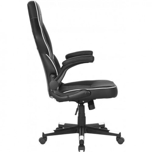 2Е Gaming Chair HEBI Black/White (2E-GC-HEB-BKWT)