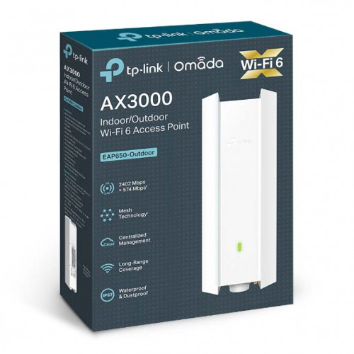 Tp-Link EAP650 Indoor/Outdoor WiFi 6 Access Point
