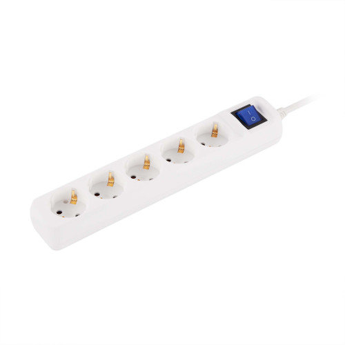 2Е U05ES15M10WH 10м, белый удлинитель сетевой