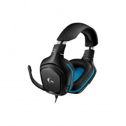 Logitech G432 7.1 Surround Sound Wired Gaming Headset (981-000770)