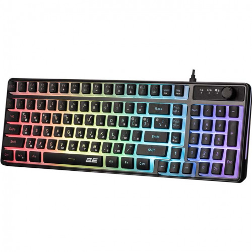 2Е Gaming KG390 RGB Wireless/Bluetooth/USB Black (2E-KG390UBK-WL)