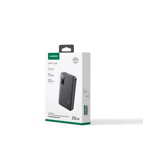 UGREEN 10000mAh 20W Two-way Fast Charging Power Bank – PB311 - 25742