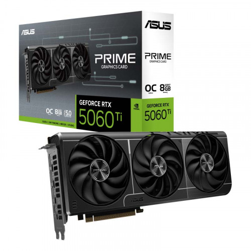 Asus PRIME GeForce RTX™ 5060 Ti OC Edition (PRIME-RTX5060TI-O8G)