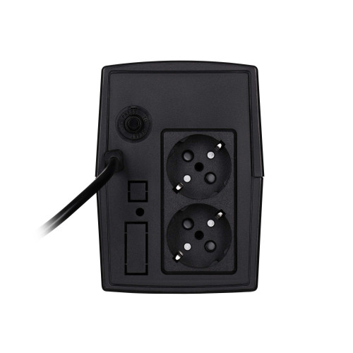 2E ED850, 850VA/480W, LED, 2xSchuko