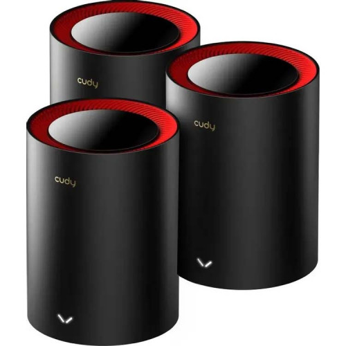 CUDY M3000(3-Pack) AX3000 Wi-Fi 6 Mesh 2.5G