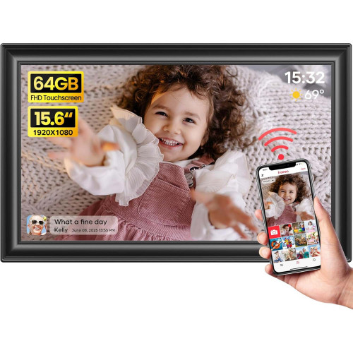  Frameo Digital Picture Frame WiFi 64GB 15.6"