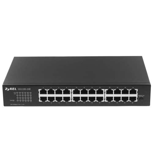 Zyxel GS1100-24E (GS1100-24E-EU0103F) 24-Port Gigabit Unmanaged PoE