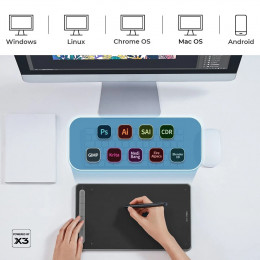 XP-PEN Deco LW Simsiz Qrafik Rəsm Planşeti