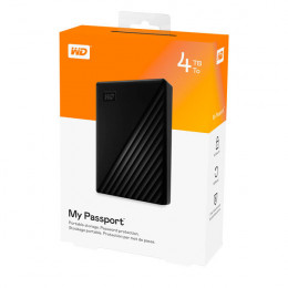 Western Digital My Passport 4 TB (WDBPKJ0040BBK-WESN)