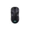 2E HyperDrive Lite WL, RGB, USB-A/WL, qara (2E-MGHDL-WL-BK)