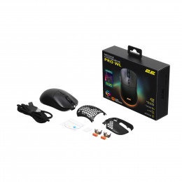 2E HyperDrive Pro WL, RGB, USB-A/WL, black (2E-MGHDPR-WL-BK)
