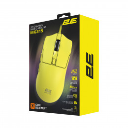 2E Mouse MG315, USB-A, yellow (2E-MG315UYW)
