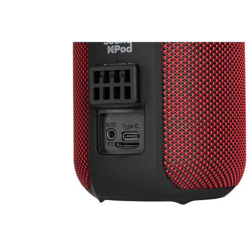2E SoundXPod TWS, MP3, Simsiz, Suya davamlı Qırmızı (2E-BSSXPWRD)