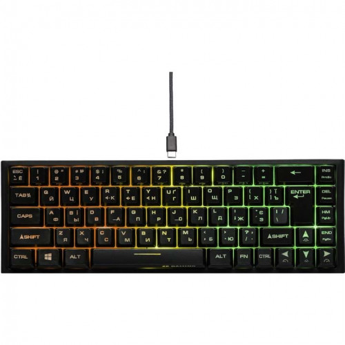 2Е Gaming KG360 RGB 68key Wireless Black (2E-KG360UBK)