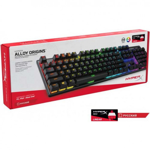 HyperX Alloy Origins Red (HX-KB6RDX-RU)