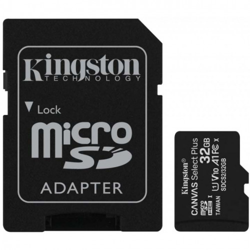 Kingston Canvas Select Plus 32GB microSDHC Class 10 UHS-I U1 SDCS2/32GB-N